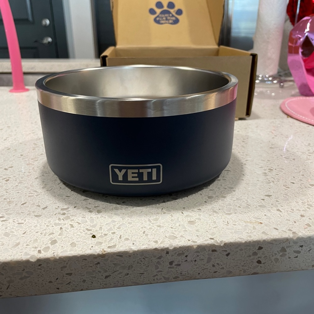 Yeti dog bowl